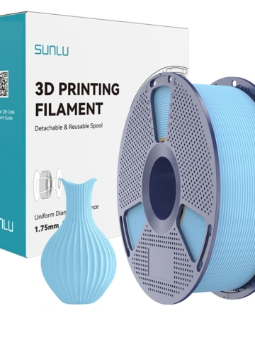 Filament PLA Basic Sunlu Blue with spool