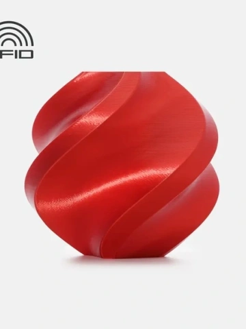 Filament PLA Silk+ Bambu Candy Red with spool