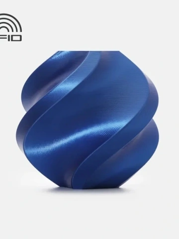Filament PLA Silk+ Bambu Blue with spool