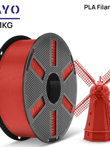 Filament PLA Jayo Red with spool