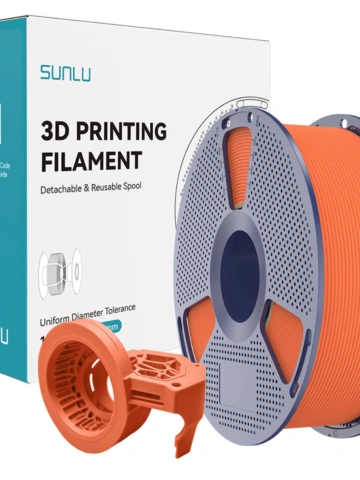 Filament PETG HS Orange with spool