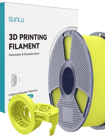Filament PETG HS Yellow with spool