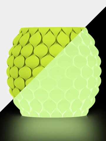 SUNLU PETG Glow in The Dark Yellow with spool