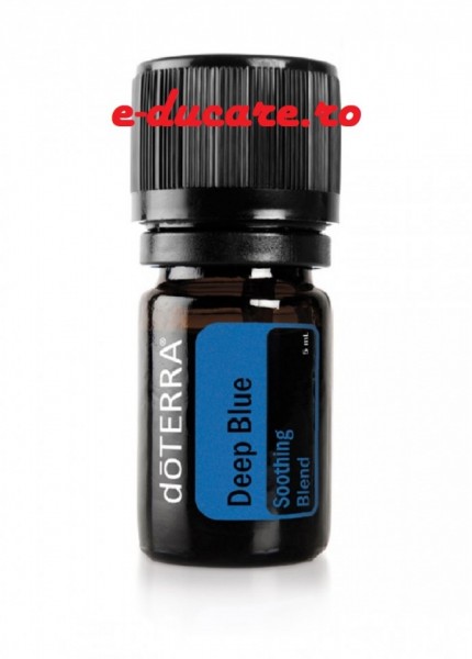 Blend din uleiuri esentiale deep Blue doTERRA, folosit si de catre sportivii de performanta, 5 ml, Doterra
