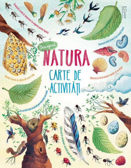 Natura, carte de activitati, Usborne