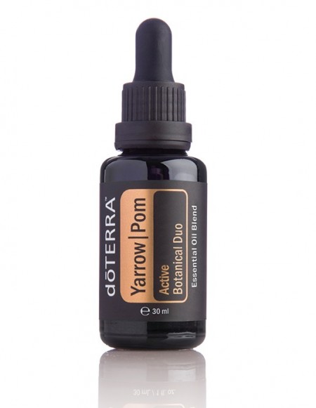 Yarrow pom, ulei esential de coada șoricelului in ulei din samburi de rodie, 30ml, doterra