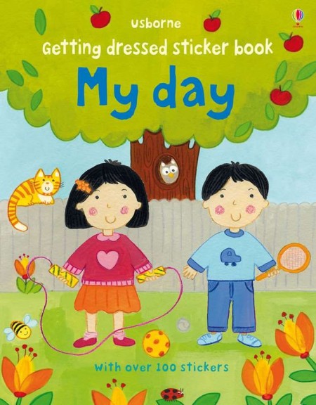 Getting dressed sticker book, my day, usborne