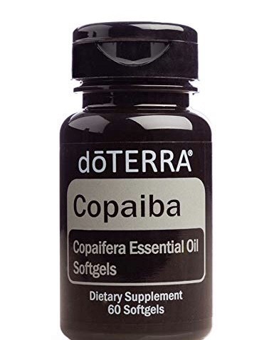 Copaiba softgels, capsule pentru sistemul nervos, cardiovascular, imunitar, digestiv si respirator, Doterra