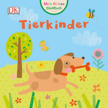 Micuța mea carte textila cu puiuti de animale, Mein kleines Stoffbuch, Tierkinder, dK
