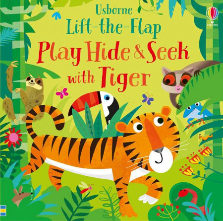 Play hide and seek with tiger, usborne