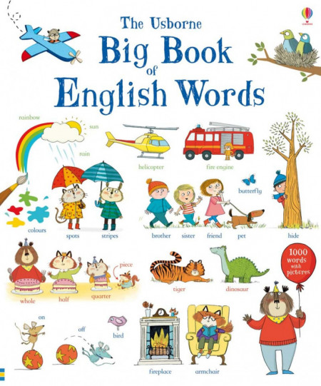 Big Book of English Words, Usborne