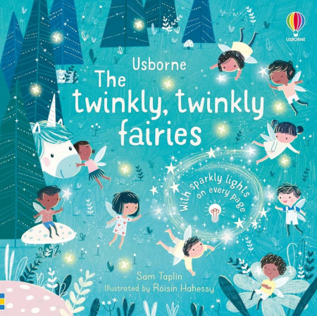 Carte cu luminite led, The Twinkly Twinkly Fairies, Usborne