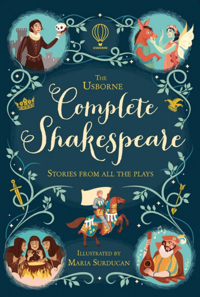 Complete Shakespeare, cartonata, Usborne, 8+