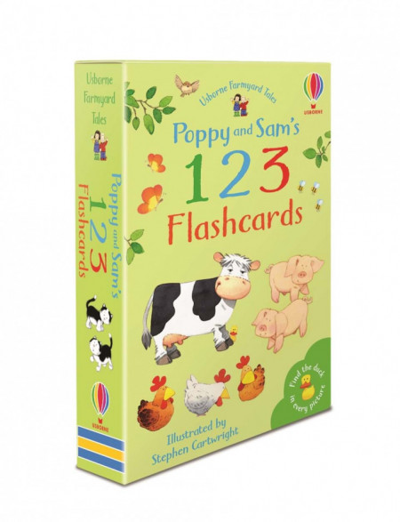 Poppy and Sam's 123 flashcards
