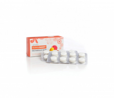 Slim & Sassy Metabolic Gum 32 buc - guma de mestecat pentru slabit, doterra
