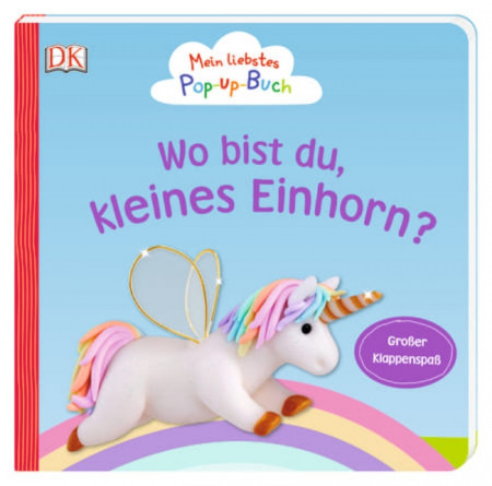 Carte 3D / pop-up, Unde esti micutule unicorn? Mein liebstes Pop-up-Buch, Wo bist du, kleines Einhorn? dK