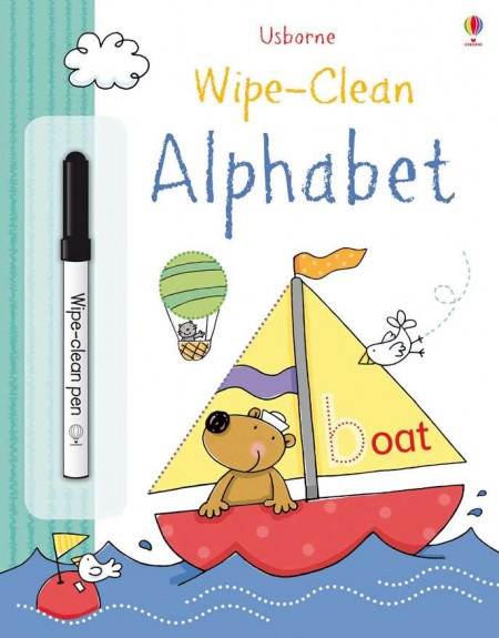 Carte de tip scrie și șterge la nesfârșit wipe-clean alphabet