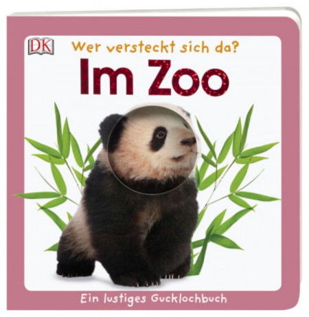 Carte in limba germana, cine se ascunde? Wer versteckt sich da, Im Zoo, dk, 1+