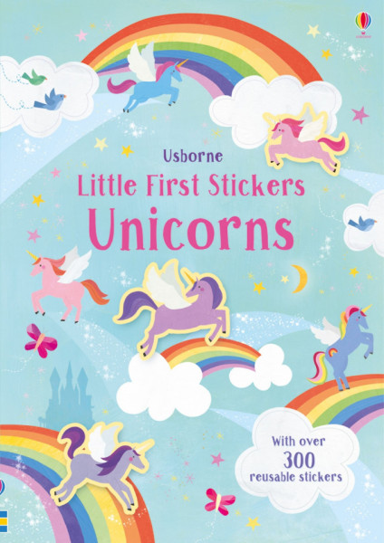 Little First Stickers Unicorns, Usborne, 3+