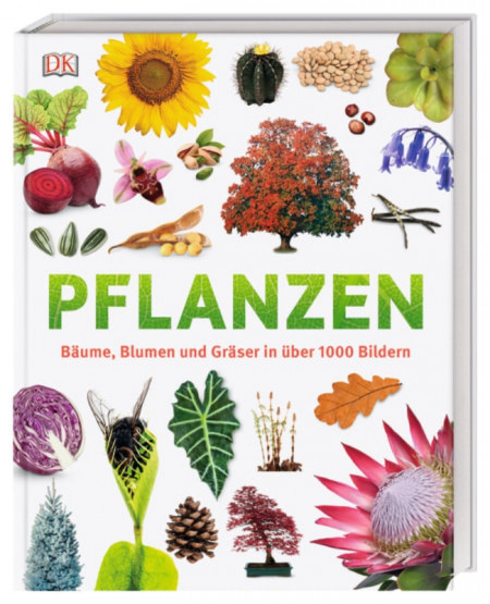Carte in limba germana despre plante, Pflanzen, dk, 8+