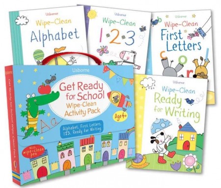 Get ready for school wipe-clean activity pack