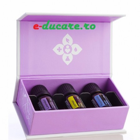 Intro Kit ulei esential doterra,trio pentru disconfort sezonier, lavanda 5ml , lamaie 5ml, menta 5ml+ EBook doterra in limba romana + consultanta in vederea folosirii lor