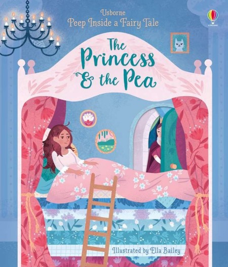 Peep inside a fairy tale: The Princess and the Pea, carte cu multe clapete, usborne