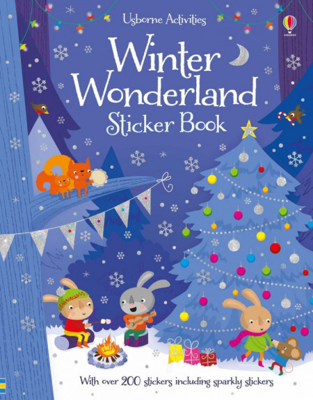 Winter wonderland sticker book, Usborne
