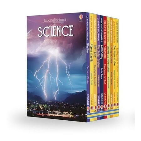 Beginners science boxset, set cu 10 carti usborne