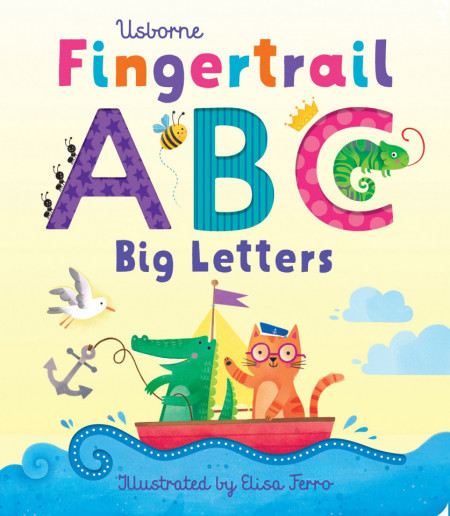 Fingertrail ABC Big Letters, Usborne, 1+
