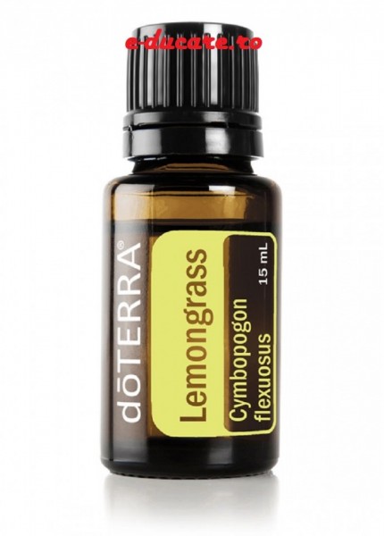 Ulei esential pur, lemongrass 15ml , lamaita, pt optimism, bun tonifiant, purifiant, doterra