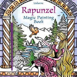 Carte magica de pictat doar cu apa, Rapunzel magic paint, usborne