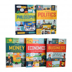 Colectie 5 carti Usborne Big Subjects For Beginners 5 Books Collection Box Set, Louie Stowell, 8+