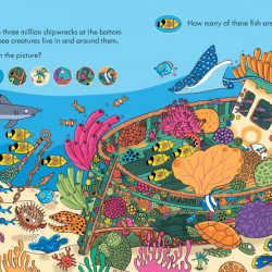 Little Children's Under the Sea Activity Book, Rebecca Gilpin, Usborne, 3+