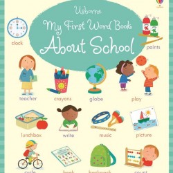 My first word book about school
