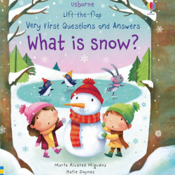 Carte cu multe clapete pentru copii curiosi, What is snow? , Usborne