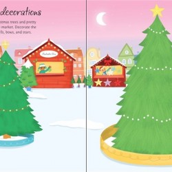 First sticker book Christmas market