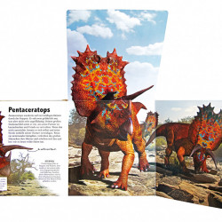 Marea mea carte plianta, Mein riesengroßes Ausklappbuch. Dinos, dk, 3+