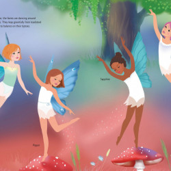 Sticker Dolly Dressing Dancing Fairies