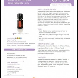 Ulei esential red mandarin, 5ml, doterra