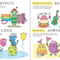 Carte cu marker de tip "scrie si sterge", Wipe-clean capital letters, Usborne