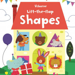 Carte cu multe clapete pentru copii curiosi, lift the flap shapes