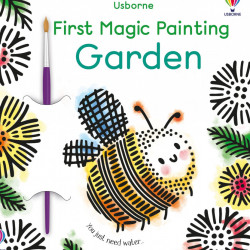 Carte de pictat doar cu apa, First Magic Painting Garden