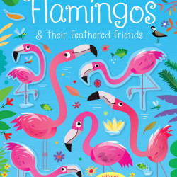 Little First Stickers Flamingos, 3+, Usborne