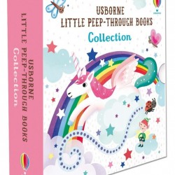 Little peep-through collection, set de 3 carti senzoriale pentru copii, usborne