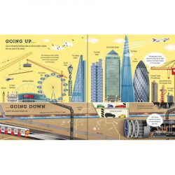 Set Puzzle "London picture book and jigsaw" de Sam Smith, 5 ani+, Usborne