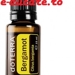 Ulei esential bergamota, Bergamotă Citrus bergamia, 15 ml, pt intinerirea aspectului tenului, reducerea stresului, Doterra