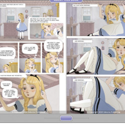 Alice in Wonderland graphic novel, Usborne