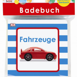 Carte de baie cu insertii sonore, cu autovehicule, badebuch Fahrzeuge, dk, 6+