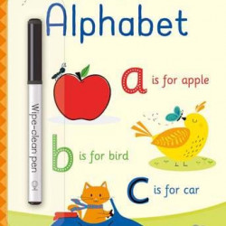 Carte de tip scrie și șterge la nesfârșit Little wipe-clean alphabet